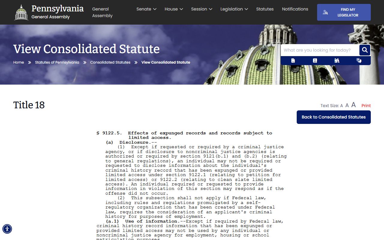 Union County arrest records expunged and limited access effects